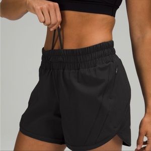 LULULEMON | Track That Mid-Rise Shorts Black 5”